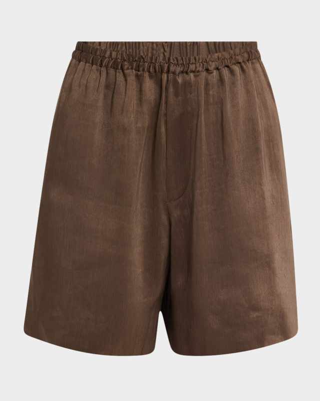 Adonia Elastic Waistband Shorts